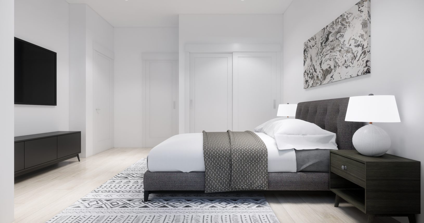 Master Bedroom at Woodridge - Tulip Unit